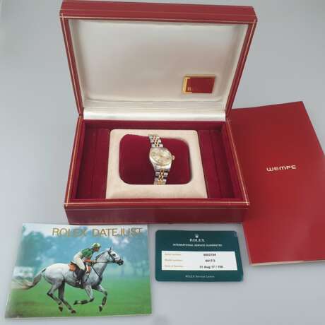 Rolex-Damenarmbanduhr - Oyster Perpetual, Datejust Modell 6917/ - Foto 8