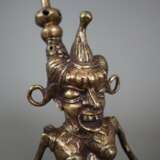 Ritual-Pfeife - Afrika, 20. Jh., Bronze, zweiteilig, Pfeifenkör - фото 2