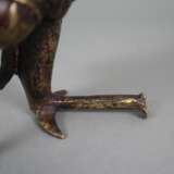Ritual-Pfeife - Afrika, 20. Jh., Bronze, zweiteilig, Pfeifenkör - Foto 8