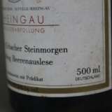 Wein - 3 Flaschen 1989 Erbach Steinmorgen Riesling Beerenausles - photo 7