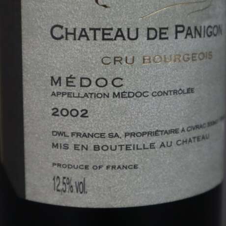 Wein - 2002 Château de Panigon, Médoc, France, 75 cl, 12,5% - Foto 4