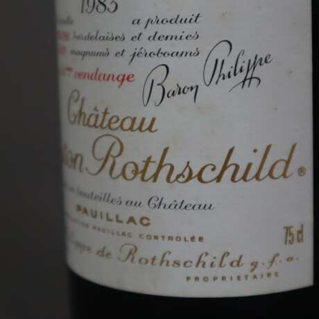 Wein - 1983 Château Mouton Rothschild, Pauillac, France, 75 cl. - photo 9