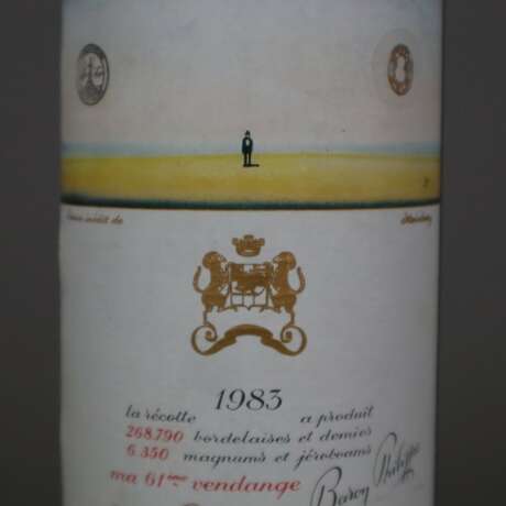 Wein - 1983 Château Mouton Rothschild, Pauillac, France, 75 cl. - Foto 4