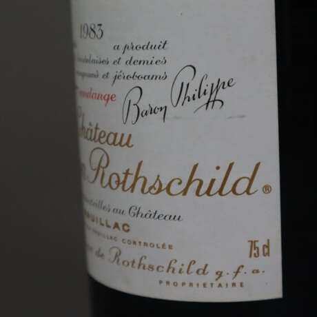 Wein - 1983 Château Mouton Rothschild, Pauillac, France, 75 cl. - photo 8
