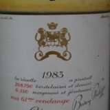 Wein - 1983 Château Mouton Rothschild, Pauillac, France, 75 cl. - фото 5