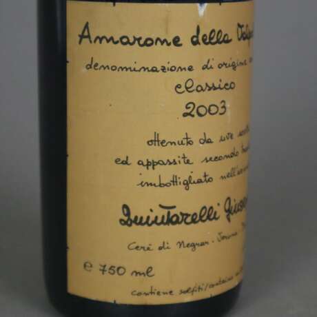 Wein - 2003 Giuseppe Quintarelli Amarone della Valpolicella Cla - фото 5