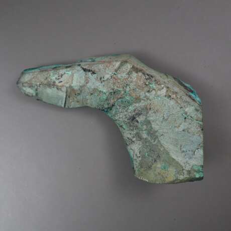 Konvolut Mineralien - 5-tlg, Malachit / Chrysokoll/ Marmor, sch - фото 8