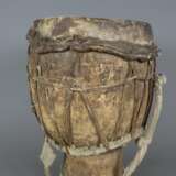 Afrikanische Trommel "Djembe" - wohl Westafrika um 1900, Becher - фото 3