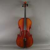 Cello - 4/4 Größe, Italien, 20. Jh., auf gedrucktem Faksimile-Z - Foto 1