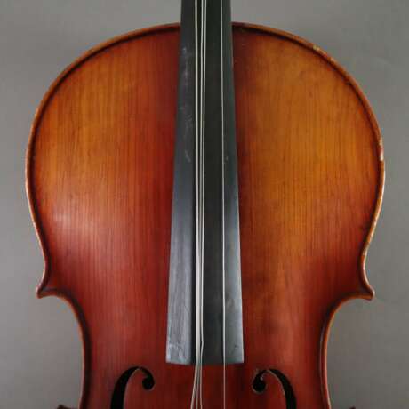 Cello - 4/4 Größe, Italien, 20. Jh., auf gedrucktem Faksimile-Z - Foto 7