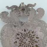 Antiker Achatanhänger in Silberfassung - Persien, ovale Achatpl - Foto 5