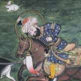 Indische Miniaturmalerei - Indien, wohl ausgehende Mogulzeit, B - фото 3