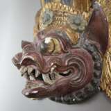 Barong-Holzmaske - Indonesien, Bali, Holz geschnitzt, farbig st - Foto 4
