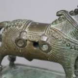 Bronzepferd - Indien, Bastar-Region, 19. Jh., Bronze, altpatini - Foto 4