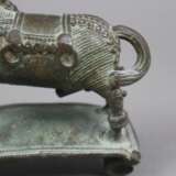 Bronzepferd - Indien, Bastar-Region, 19. Jh., Bronze, altpatini - Foto 7