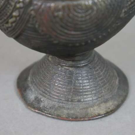 Zwei alte Lampen - Indien, um 1900 oder früher, Bronzelegierung - photo 2