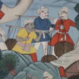 Indische Miniaturmalereien - Indien, wohl ausgehende Mogulzeit, - Foto 5