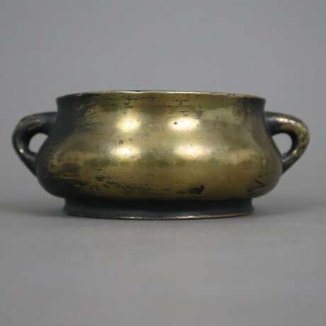 Weihrauchbrenner aus Bronze - China, Qing-Zeit, unregelmäßig ru - photo 5