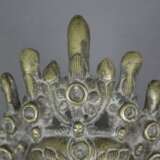 Mahakala-Räuchergefäß - Bronzeguss, auf drei Standfüßen auflieg - photo 3