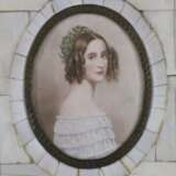 Miniaturportrait - Anfang 20. Jh., Bildnis von Alexandra Amalie - фото 2