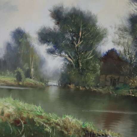 Soller, Georg (1906-1965, Münchener Maler) - Sommerliche Flussu - фото 5