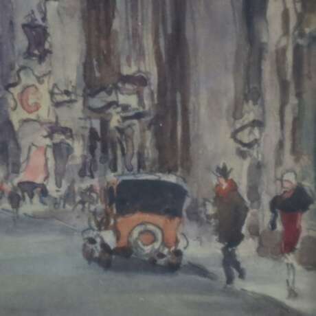 Mumbächer, Alfred (1888 Mainz - 1953 ebenda) - Pariser Straßens - фото 1