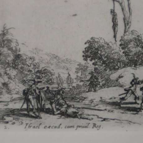 Callot, Jacques (1592 - Nancy - 1635, nach) - Radierung aus der - Foto 5