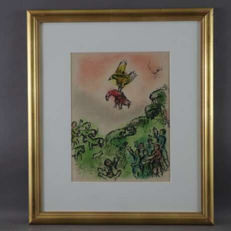 Chagall, Marc (1887-1985) - „Das Vorzeichen“ / „Le présage, L'a - Foto 2
