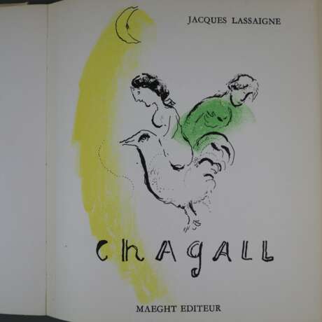 Marc Chagall / Jacques Lassaigne - "Chagall", Paris, Maeght 195 - Foto 5
