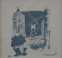 Dignimont, André (1891-1965) - „Au Moulin Rouge - La muse gaill
