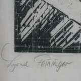 Feininger, Lyonel (1871 New York - 1956 ebenda) - "Spaziergänge - фото 6