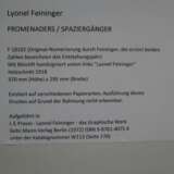 Feininger, Lyonel (1871 New York - 1956 ebenda) - "Spaziergänge - photo 7