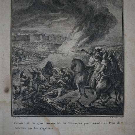 Picart, Bernard (1673-1733) - "Pan et Sirinx", Radierung nach N - Foto 5
