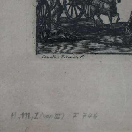 Piranesi, Giovanni Battista (1720 Mogliano/ Venedig - 1778 Rom) - фото 8