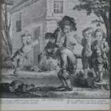 Saint-Aubin, Augustin de (1736-1807) - Drei Blätter aus der 6er - фото 4