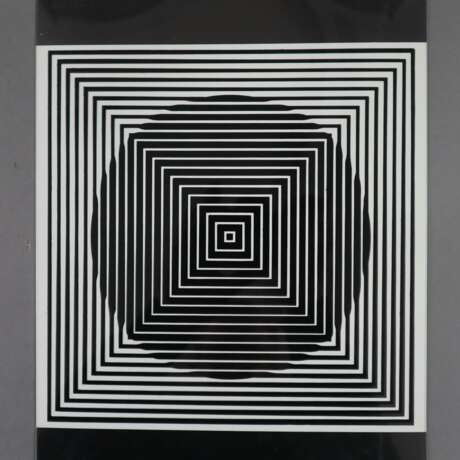 Vasarely, Victor (1908 Pecs - Paris 1997) - Mappe "Cinetiques", - photo 5