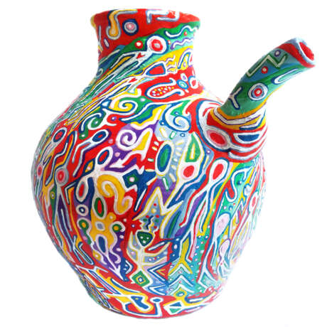 ваза для интерьера “Ваза Калигула”, Ceramics, Oil, Abstract Expressionism, Москва, 2023 - photo 2