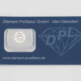 UNGEFASSTER BRILLANT 4.02 CARAT Brillant. Laserinschrift a - фото 1