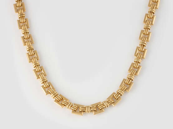 GOLD-COLLIER Gelbgold. L. 64 cm, Ges.-Gew. ca. 88,6 g. Ges - photo 1