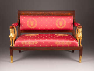 NAPOLEON III.-SOFA Wohl Frankreich, 2. Hälfte 19. Jh. Nus