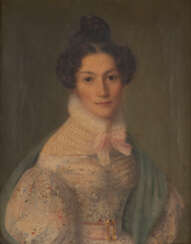 UNBEKANNTER PORTRAITIST Tatig um 1830  Portrat einer jungen