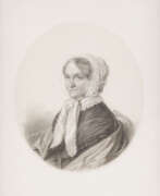 Эрнст Мейер. ERNST MEYER 1797 Altona - 1861 Rom Porträt einer Frau (185