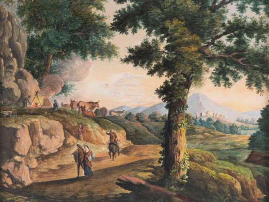 JAKOB DIEZLER (ATTR.) 1789 Ehrenbreitstein - 1855 Andernach - Foto 1