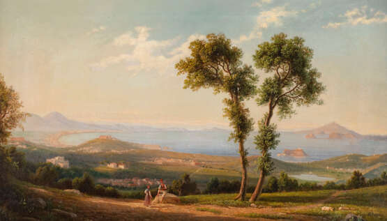 GEORGE HEMING MASON (ATTR.) 1818 - 1872 Süditalienische La - Foto 1