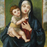 GABRIELE MUCCHI 1899 Turin - 2002 Milan Madonna mit Kind, - Foto 1