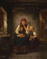 HUBERT SALENTIN 1822 Zülpich - 1910 Düsseldorf Kleines Mäd