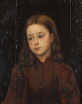 WILHELM LEIBL (UMKREIS) 1844 Köln - 1900 Würzburg Mädchenb