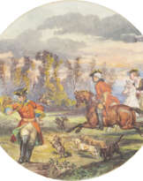 ALEXANDRE SOLDÉ 1822 Paris - 1893 ebenda AUF DER JAGD Aqu