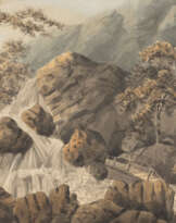 WILLIAM PAYNE 1760 Exeter - 1830 London WASSERFALL Aquare