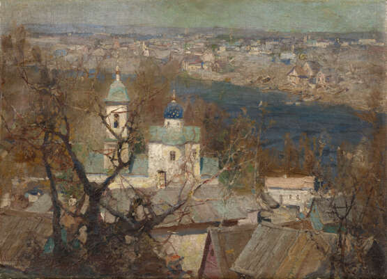 Town in the South of Russia, signed and dated 191?. - Foto 1